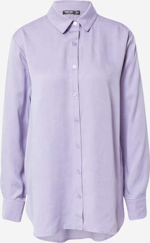 Nasty Gal Blouse in Purple: front