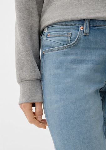 Coupe slim Jean 'Catie' QS en bleu