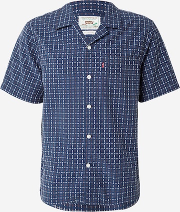 LEVI'S ® Рубашка 'Short Sleeve Sunset Standard Camp Shirt' в Синий: спереди