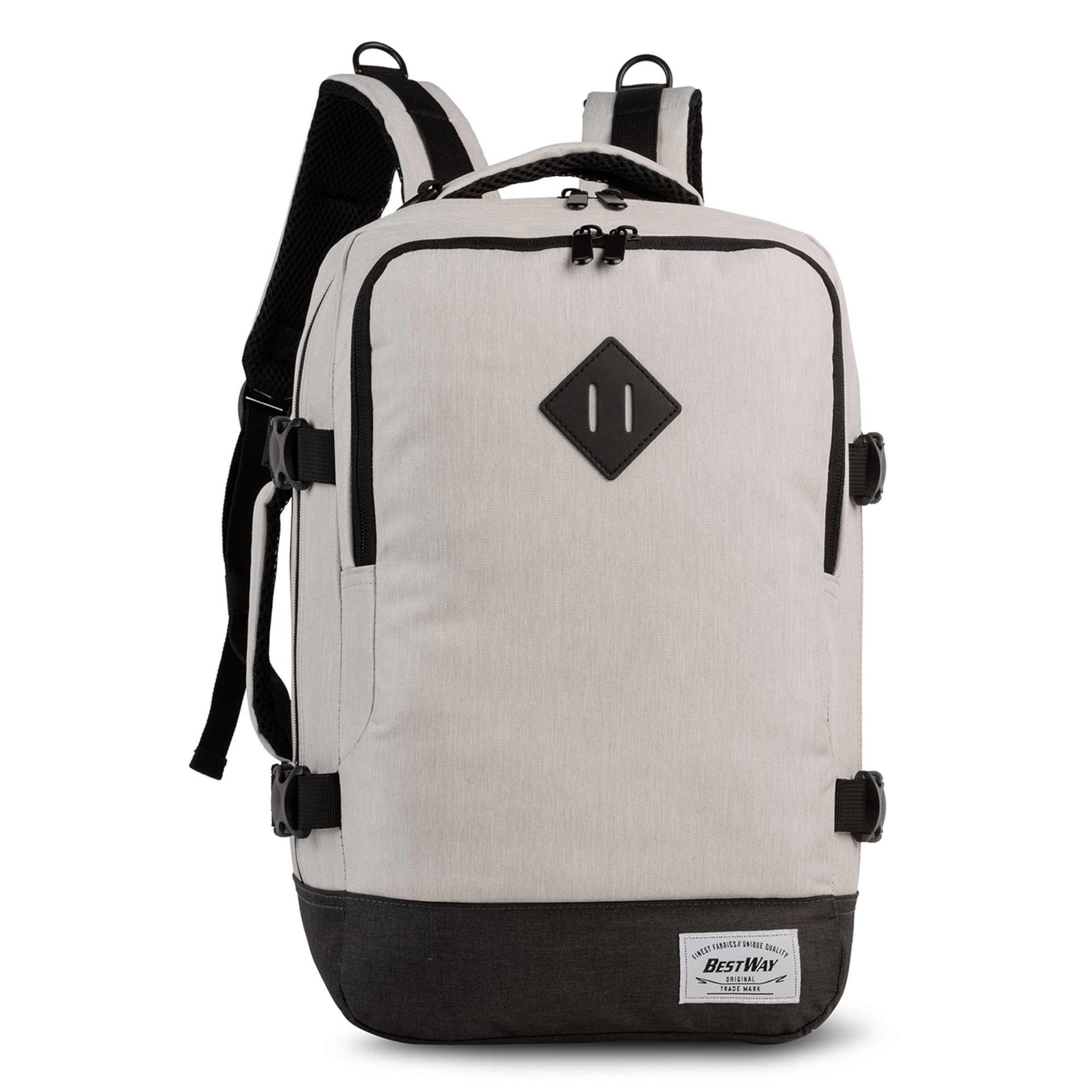 Zaino di Worldpack in bianco: frontale