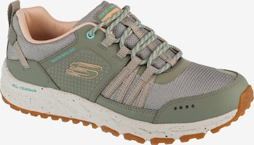 Chaussure basse SKECHERS en vert : devant