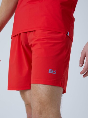 SPORTKIND Regular Sports trousers 'Regular' in Red