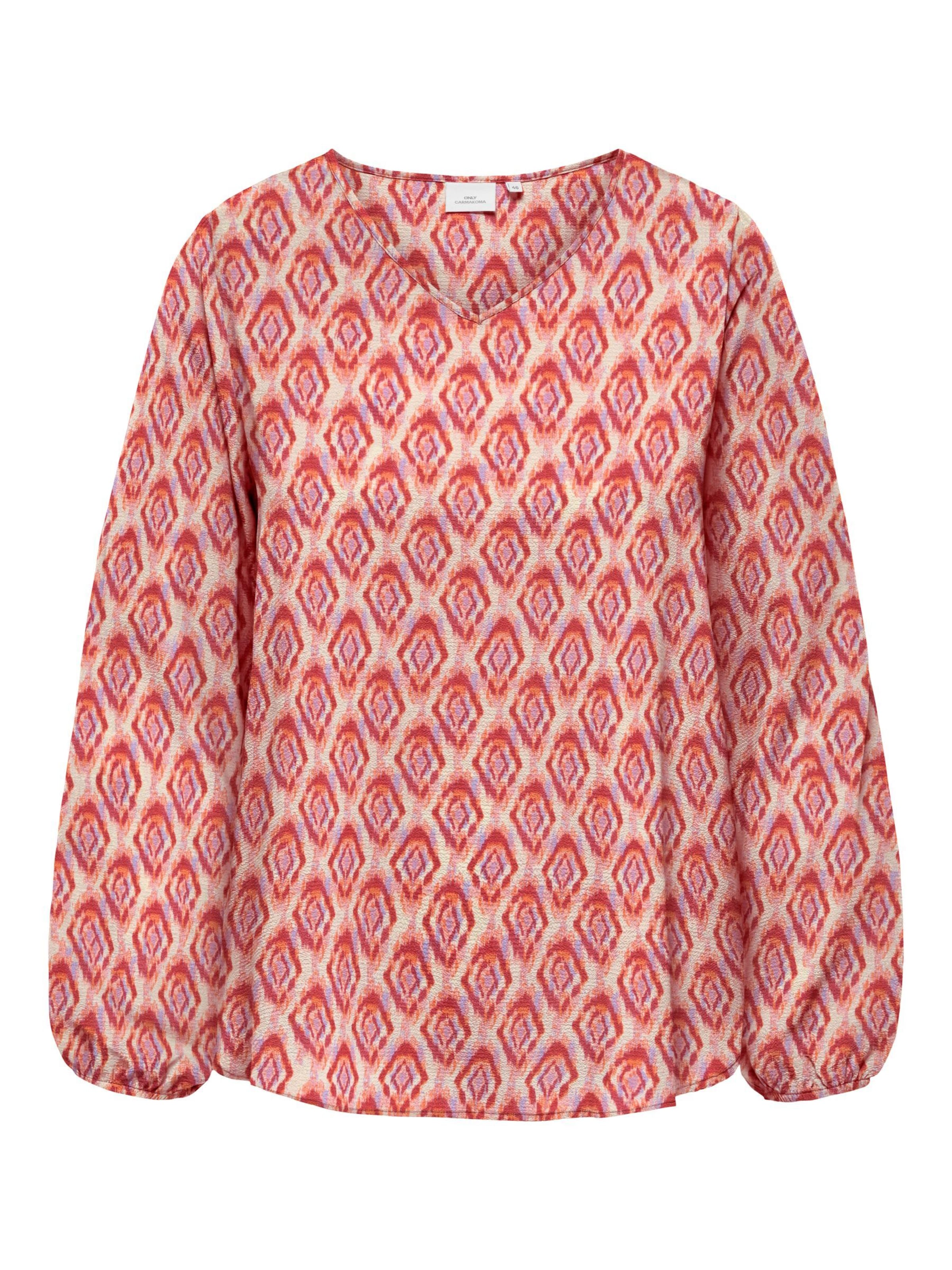 ONLY Carmakoma Blouse 'CARVica' in Red: front