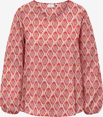 ONLY Carmakoma Bluse 'CARVica' i rød: forside