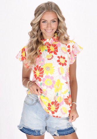 IZIA Bluse in Pink: Vorderseite
