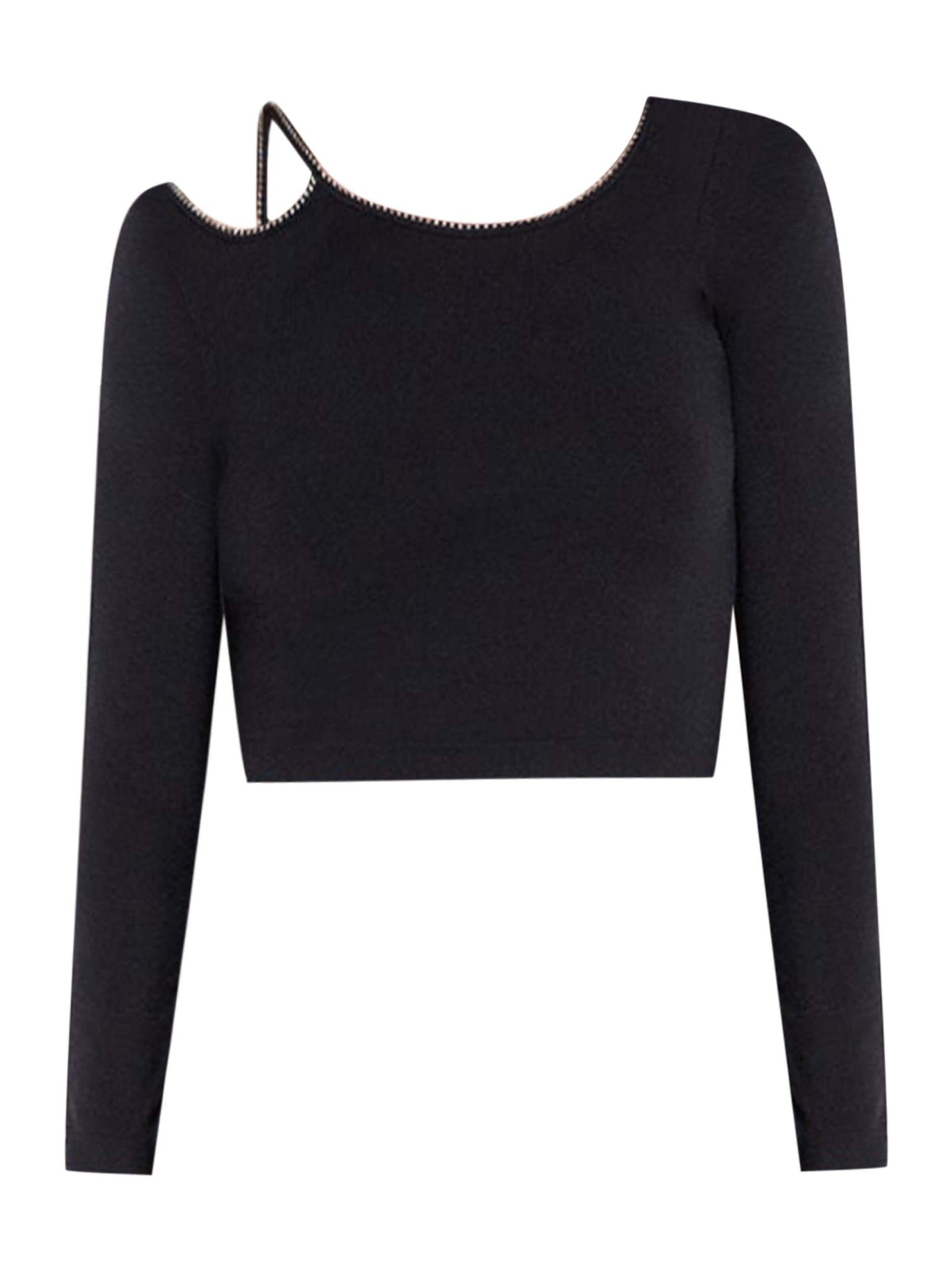 No Matter What Blouse in Black: front