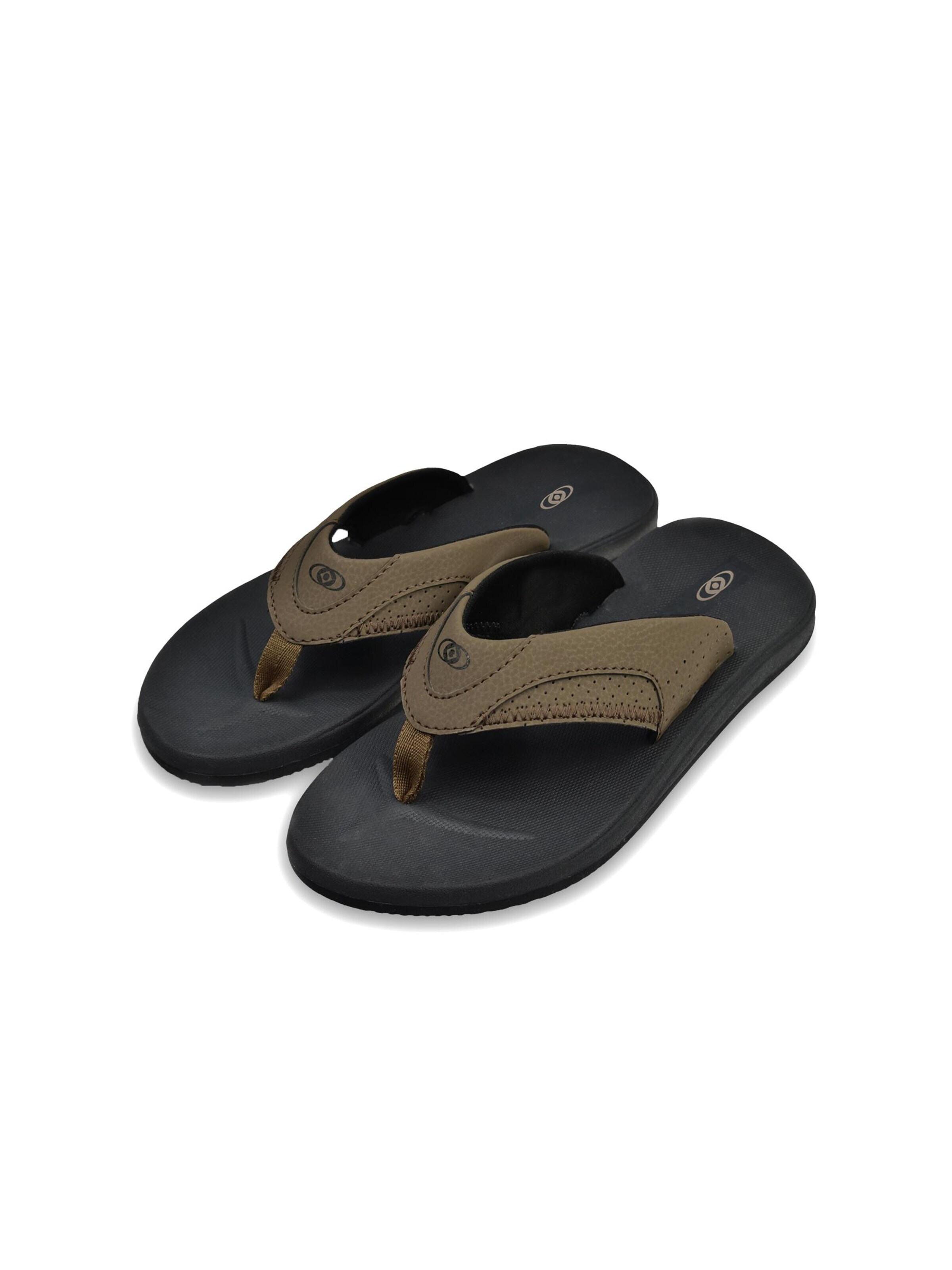Brasileras T-Bar Sandals 'Marco' in Brown