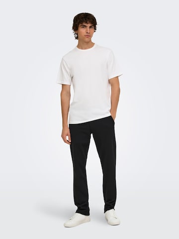Only & Sons Regular Chino Pants 'WEFT ' in Blue