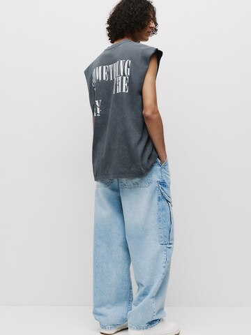 Pull&Bear Póló - szürke
