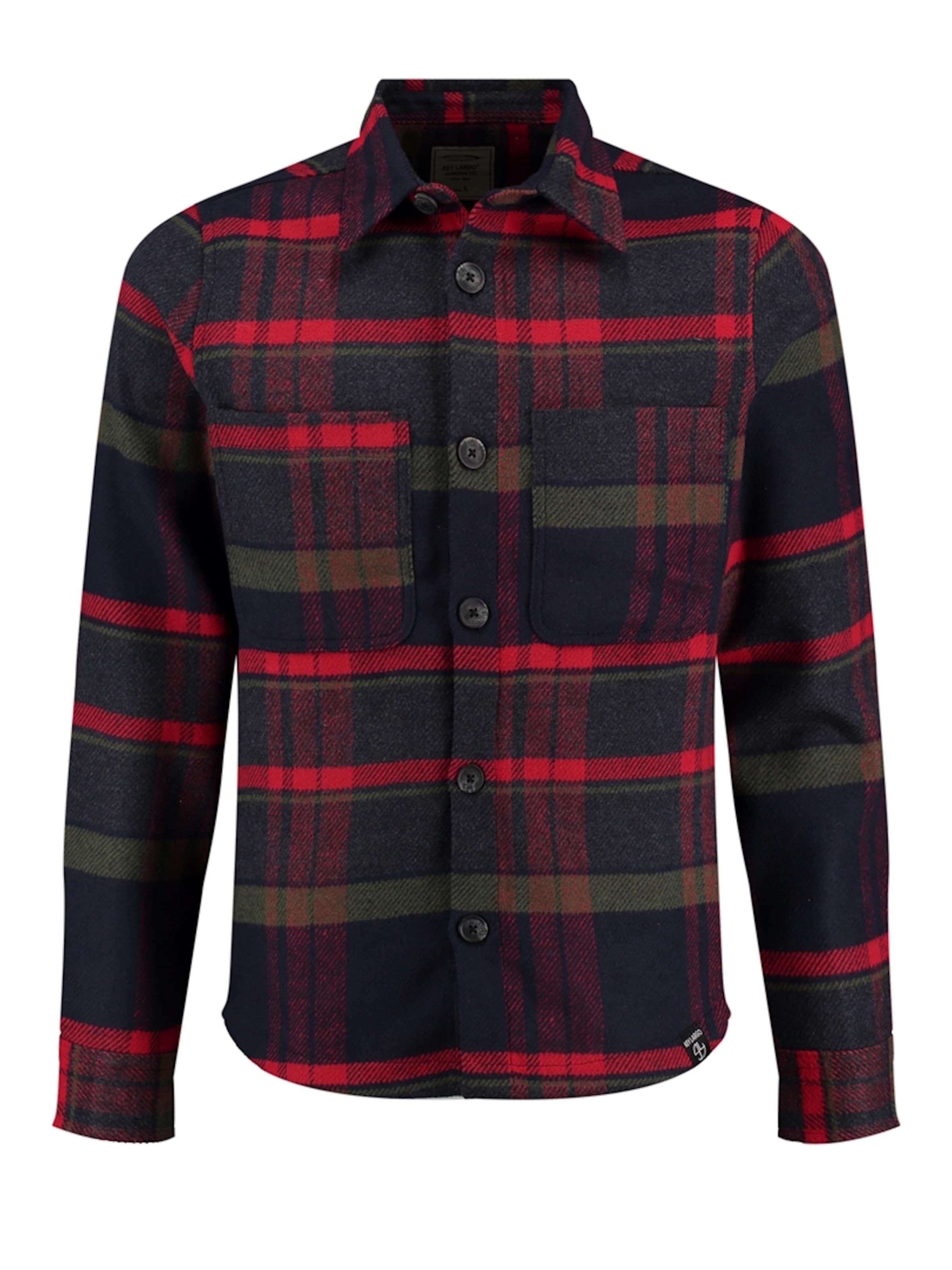 Key Largo Overhemd 'Zermatt' in de kleur Gemengde kleuren, Productweergave