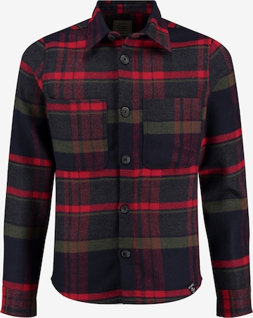 Coupe regular Chemise 'Zermatt' Key Largo en rouge : devant