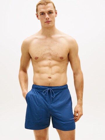 Shorts de bain Tommy Hilfiger Underwear en bleu : devant