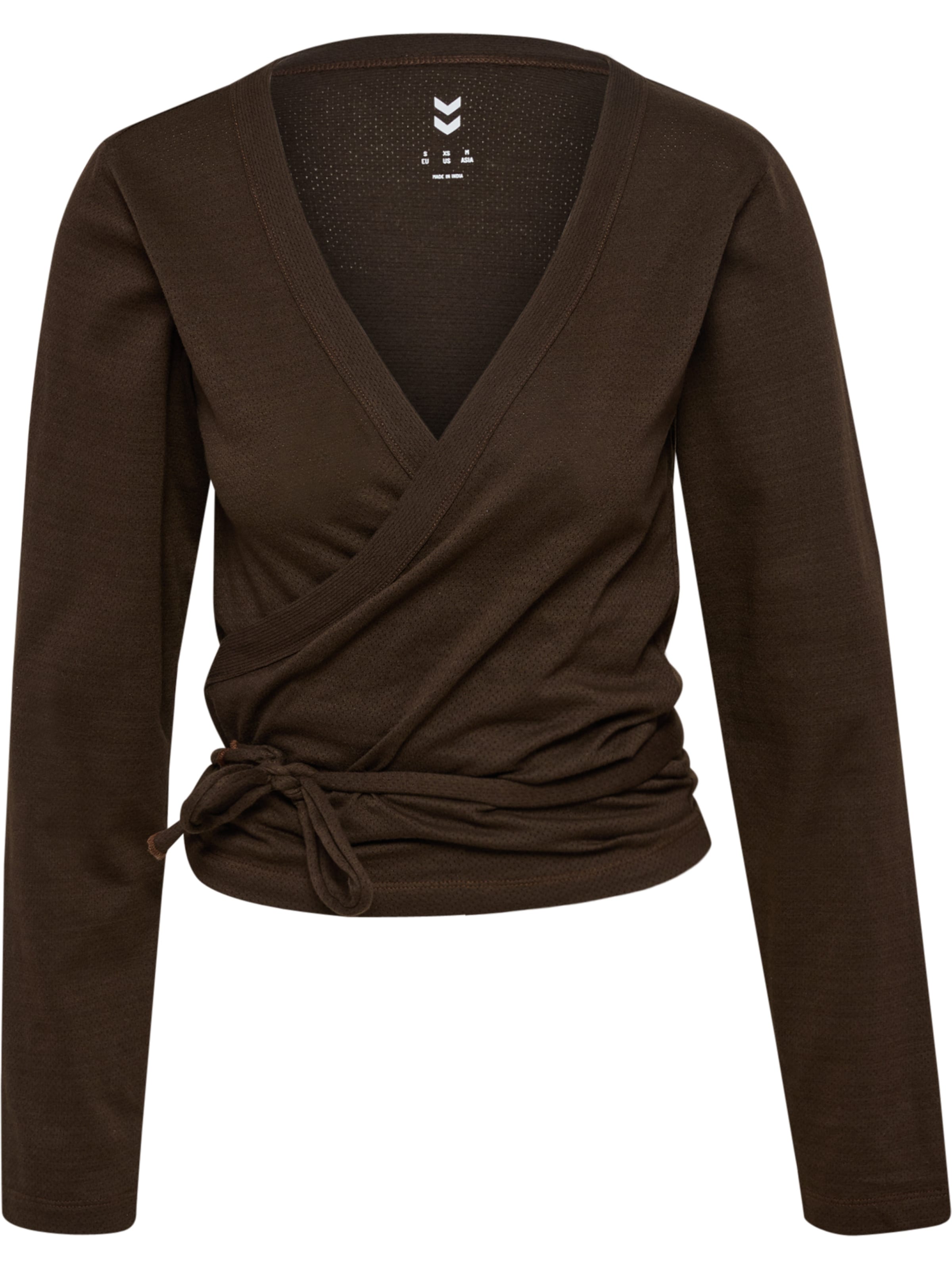 Hummel Funktionsbluse i brun: forside