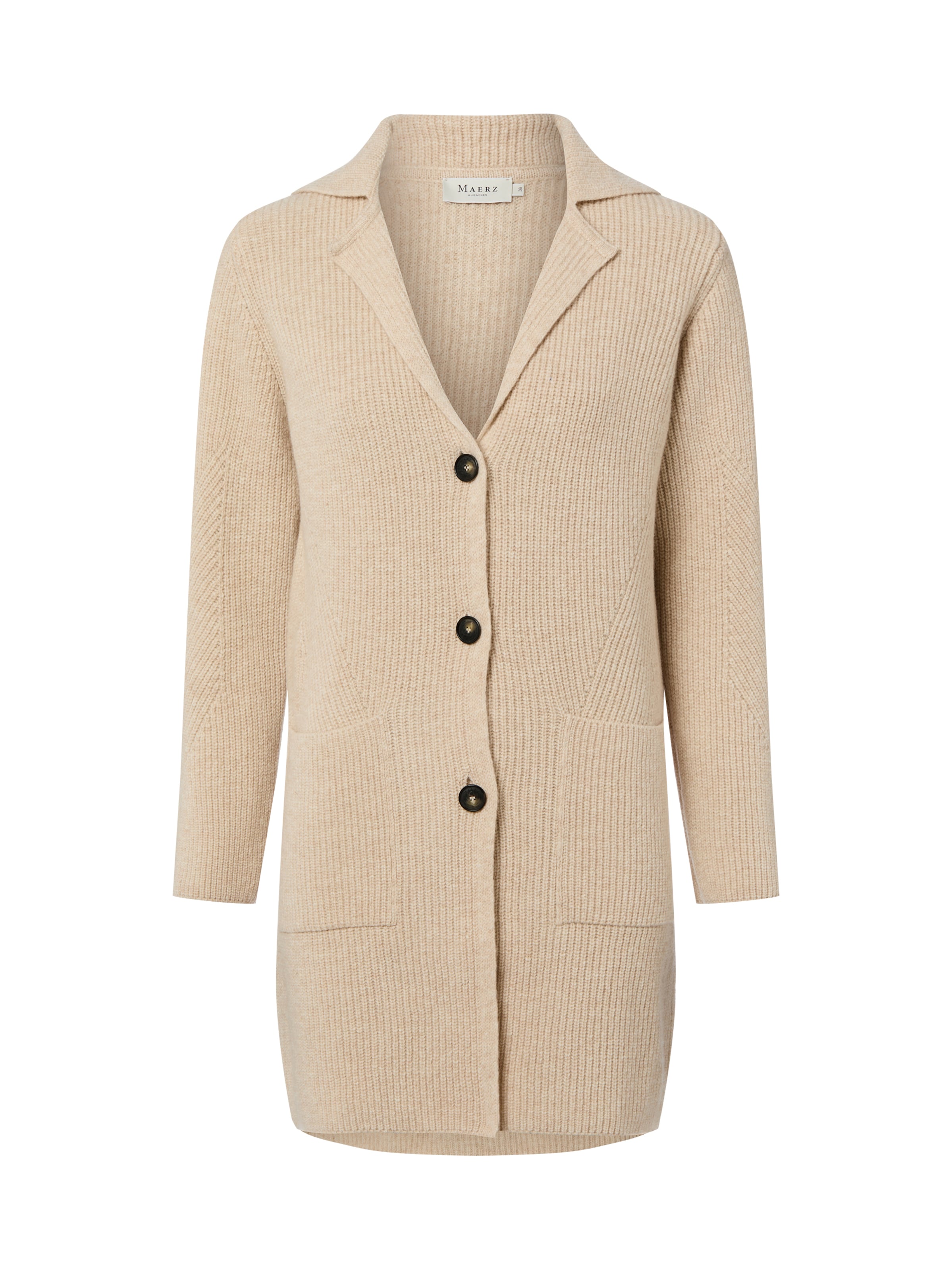 MAERZ Muenchen - Casaco de malha em bege: frente