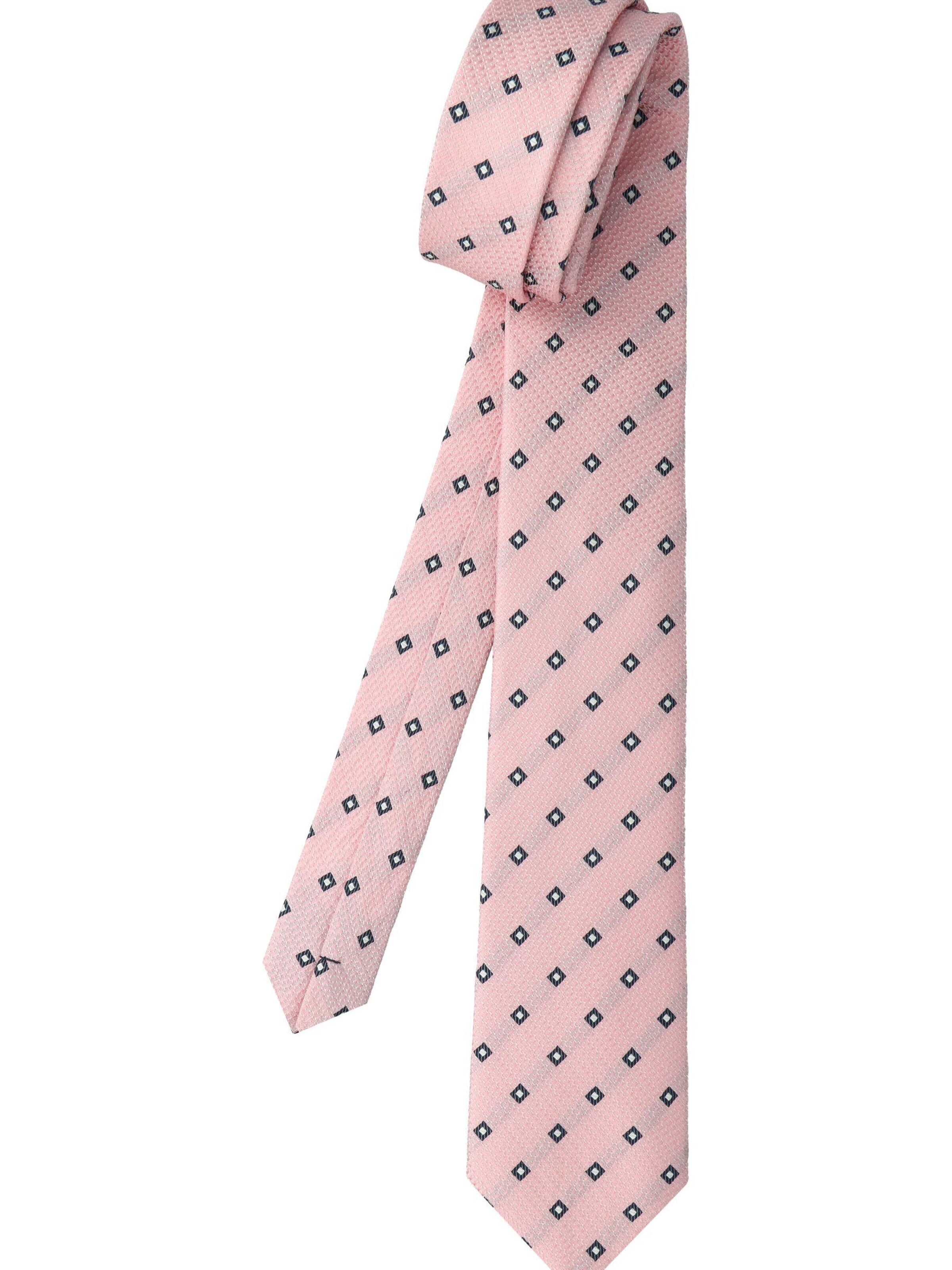 WILLEN Krawatte 'Minimal Struktur'‌‌‌‌‌‌ in Pink: Vorderseite