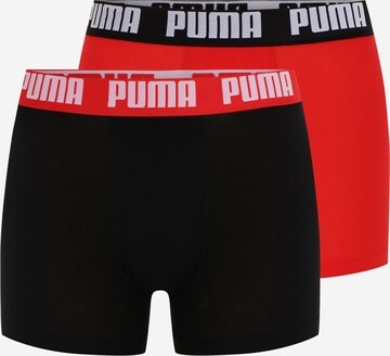 PUMA Boxerky – červená: přední strana