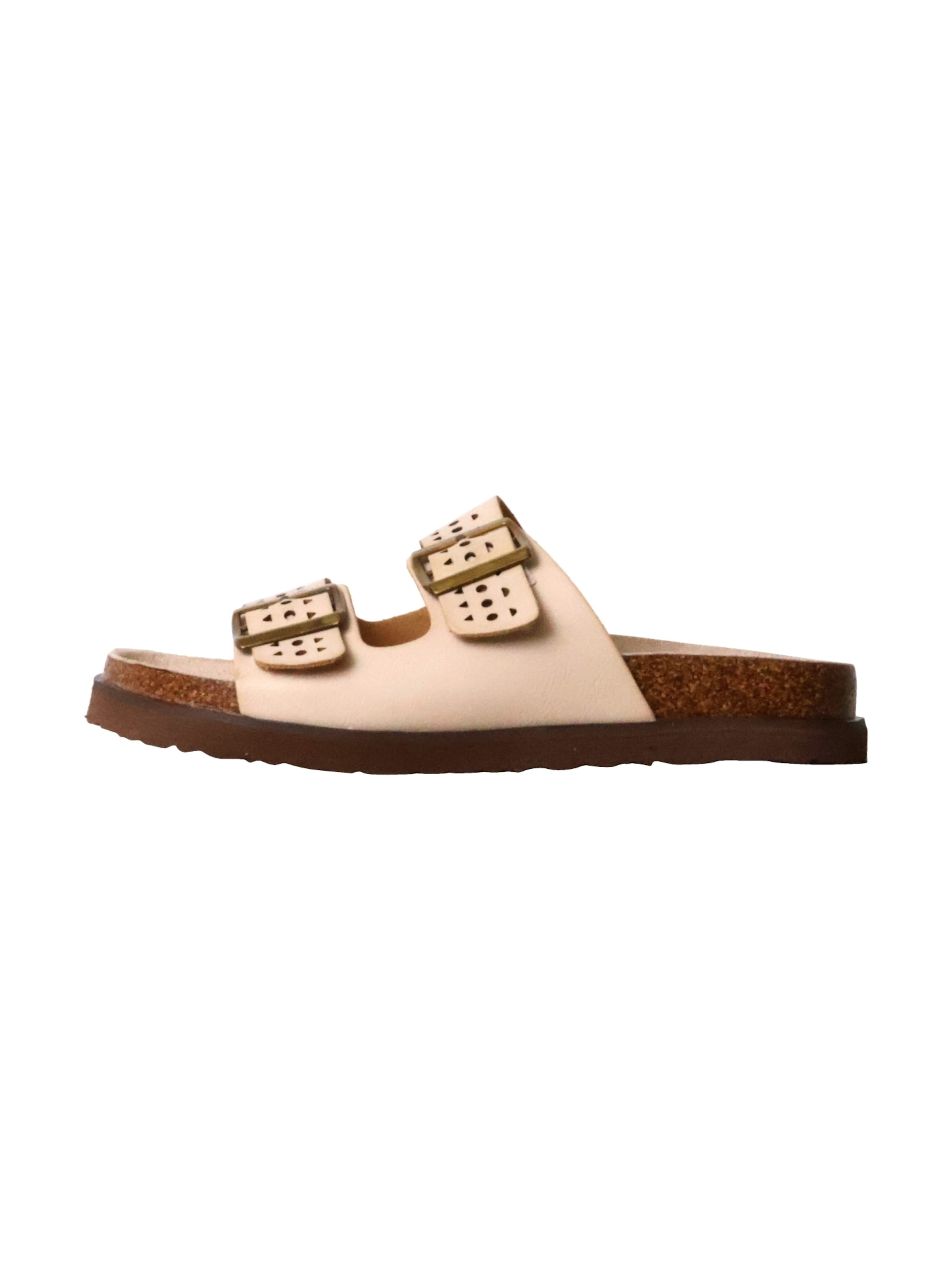 Super Mode Pantolette‌‌‌ in Beige: Vorderseite
