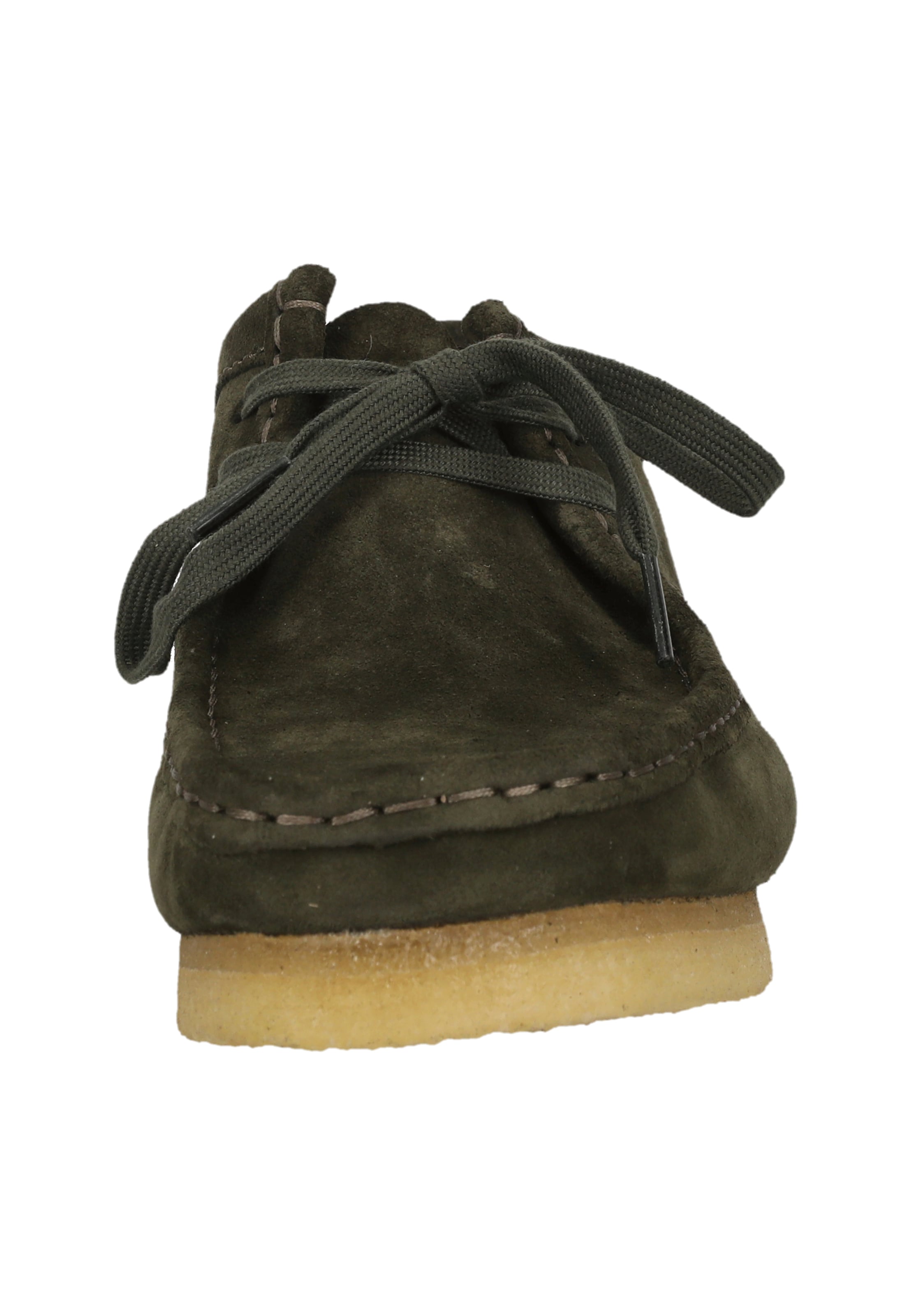 CLARKS Lace-up shoe 'Wallabee Forest' in Green