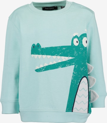 BLUE SEVEN - Sweatshirt em verde: frente