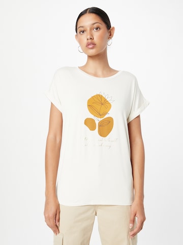 Soyaconcept - Camiseta 'MARICA' en amarillo: frente