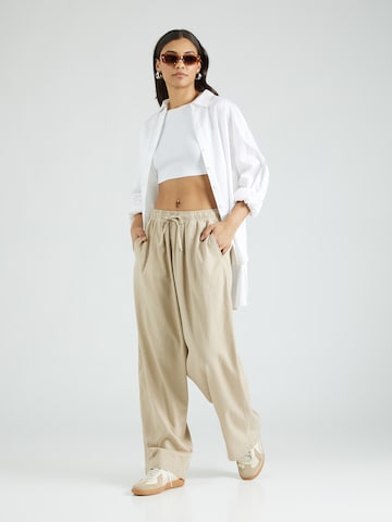 TOPSHOP Baggy Trousers in Grey