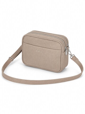COLLEZIONE ALESSANDRO Crossbody Bag 'Praktisch' in Beige: front
