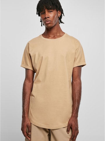 Urban Classics Shirt in Beige: voorkant