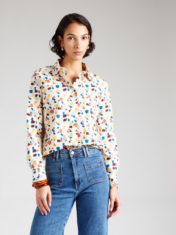 Brava Fabrics - Blusa en beige: frente