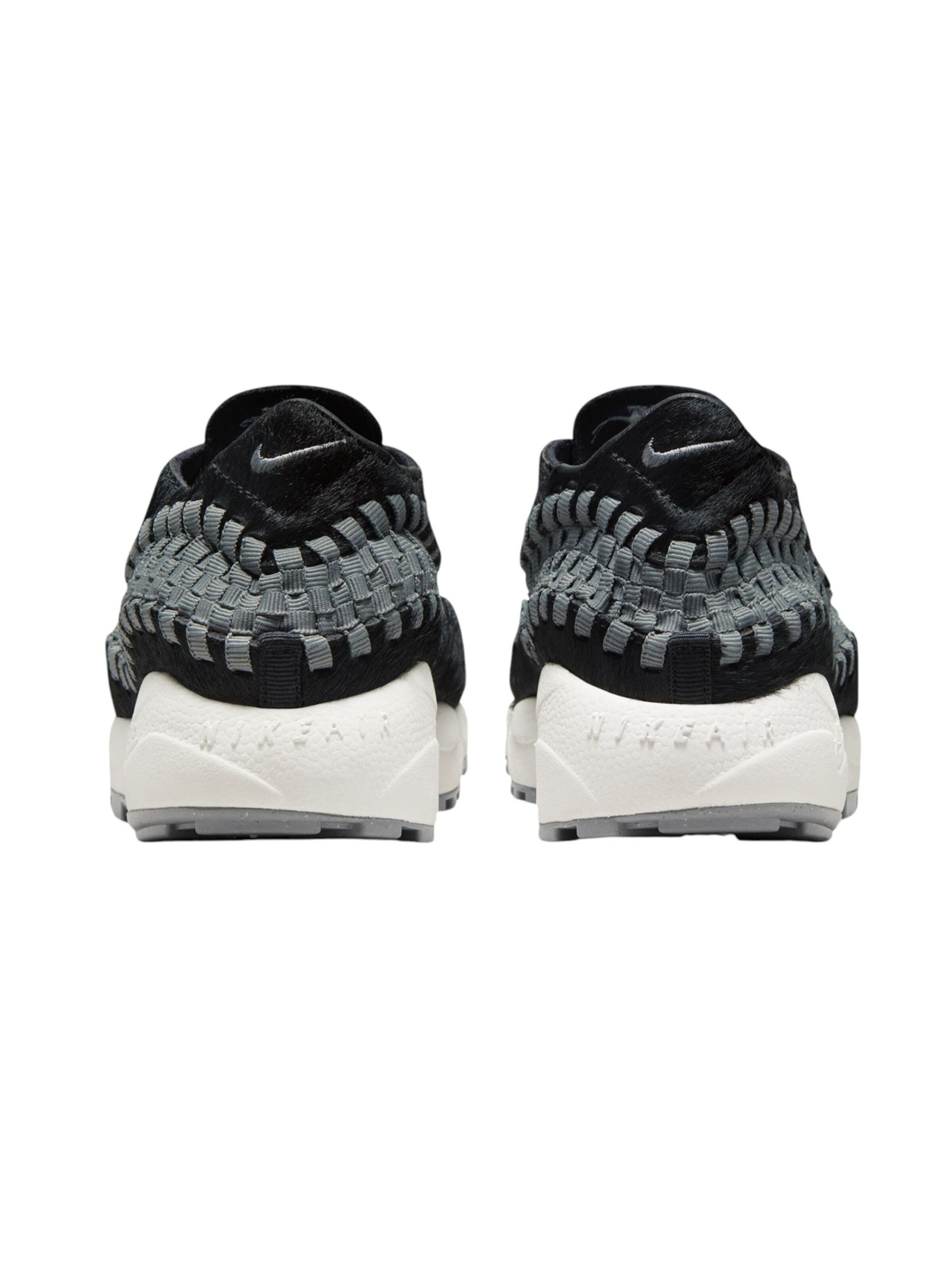 Nike Sportswear Platform trainers 'AIR FOOTSCAPE WOVEN' in Black