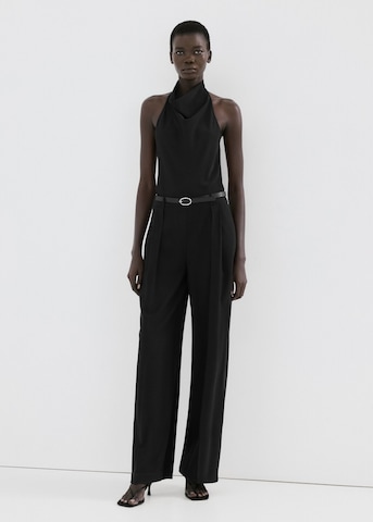 MANGO Jumpsuit 'Pipa' in Schwarz: Vorderseite