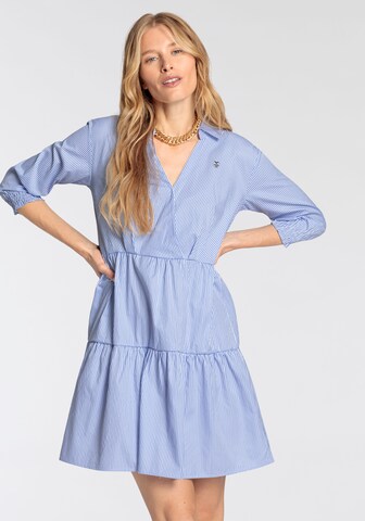 DELMAO Shirt Dress in Blue