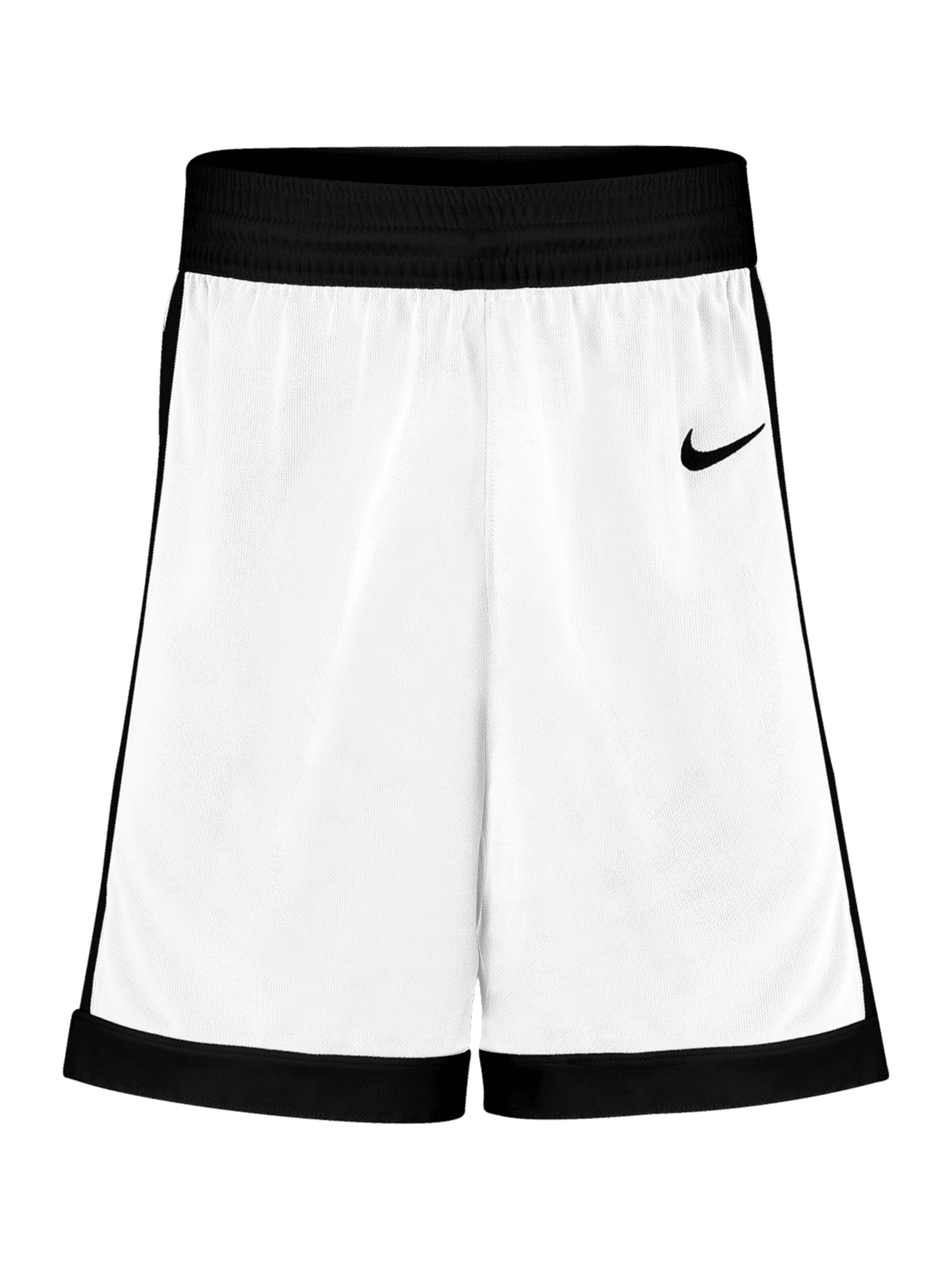 NIKE Workout Pants 'Team25' in White: front