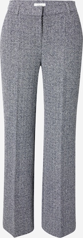 s.Oliver BLACK LABEL - Pierna ancha Pantalón en gris: frente