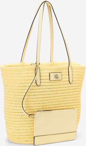 Shopper 'BRIE' di Lauren Ralph Lauren in giallo