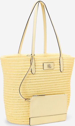 Lauren Ralph Lauren Μεγάλη τσάντα 'BRIE' σε κίτρινο