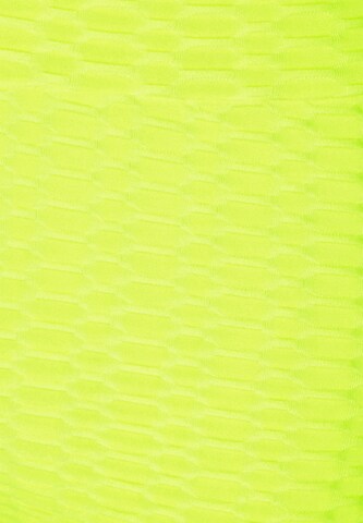 faina Athlsr Skinny Sportshorts in Gelb