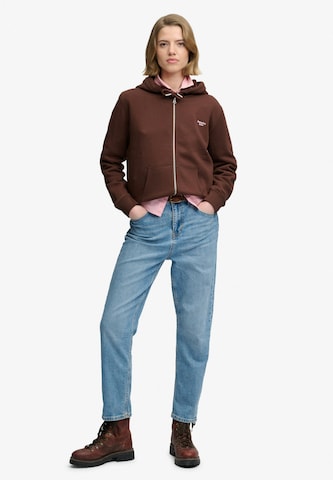 Superdry & CoGornji dio trenirke - smeđa boja