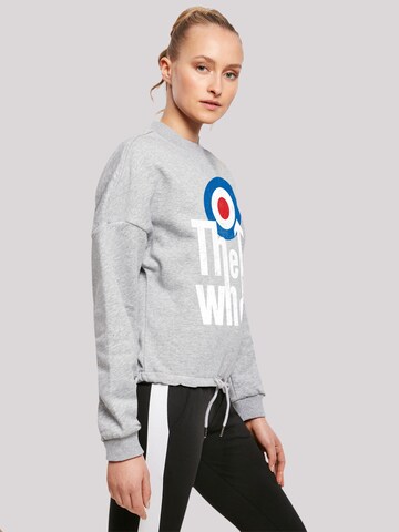 F4NT4STIC Sweatshirt 'The Who Rock Band' in Grey
