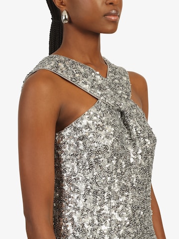 Kraimod - Vestido de gala en plata