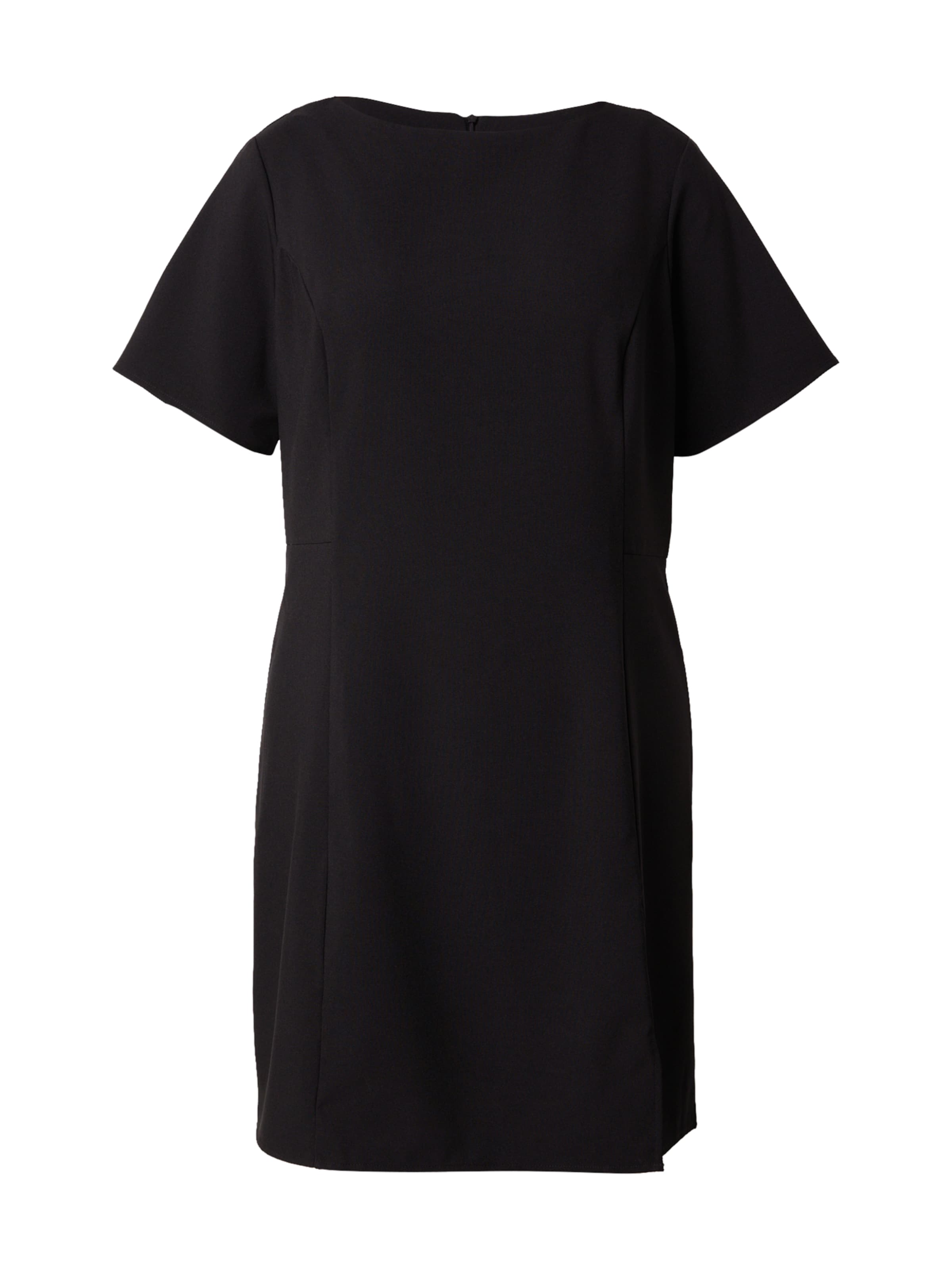 Vero Moda Curve Jurk &#x27;VMCEVELIN&#x27; in Zwart: voorkant