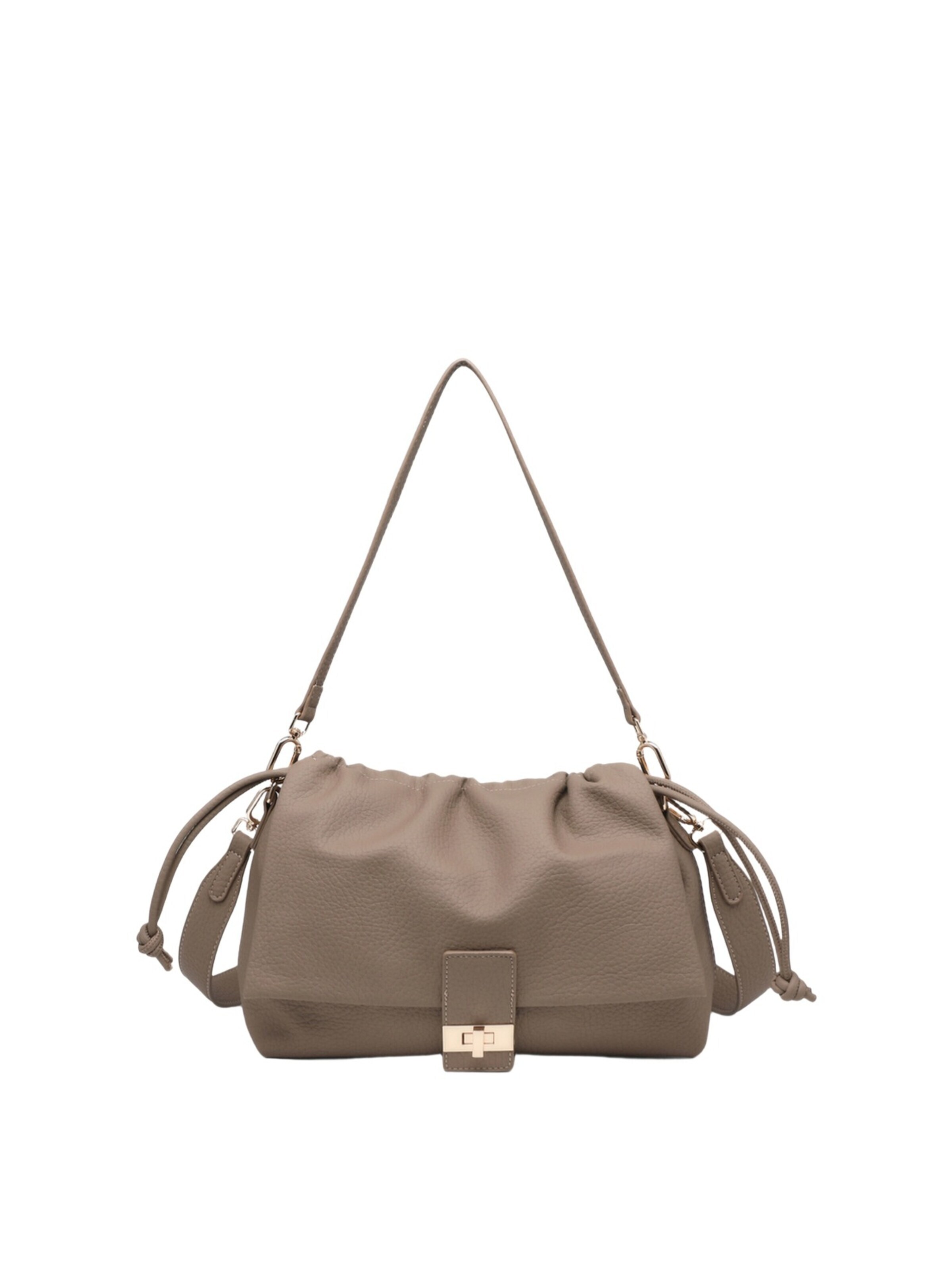 Borsa a mano 'Borsa a mano donna Kassandra Matelot - Poliestere chiusura zip' di Kassandra in beige: frontale