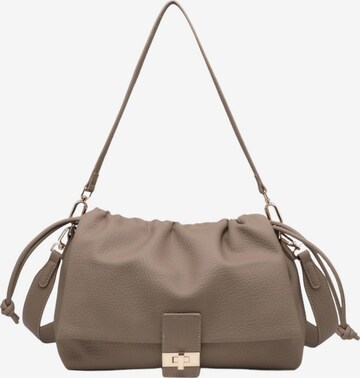Borsa a mano 'Borsa a mano donna Kassandra Matelot - Poliestere chiusura zip' di Kassandra in beige: frontale