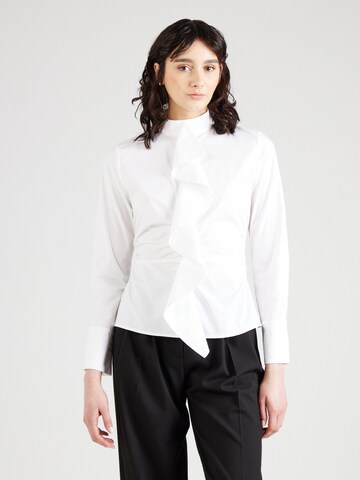 SELECTED FEMME Bluza 'SLFDELIA' | bela barva: sprednja stran