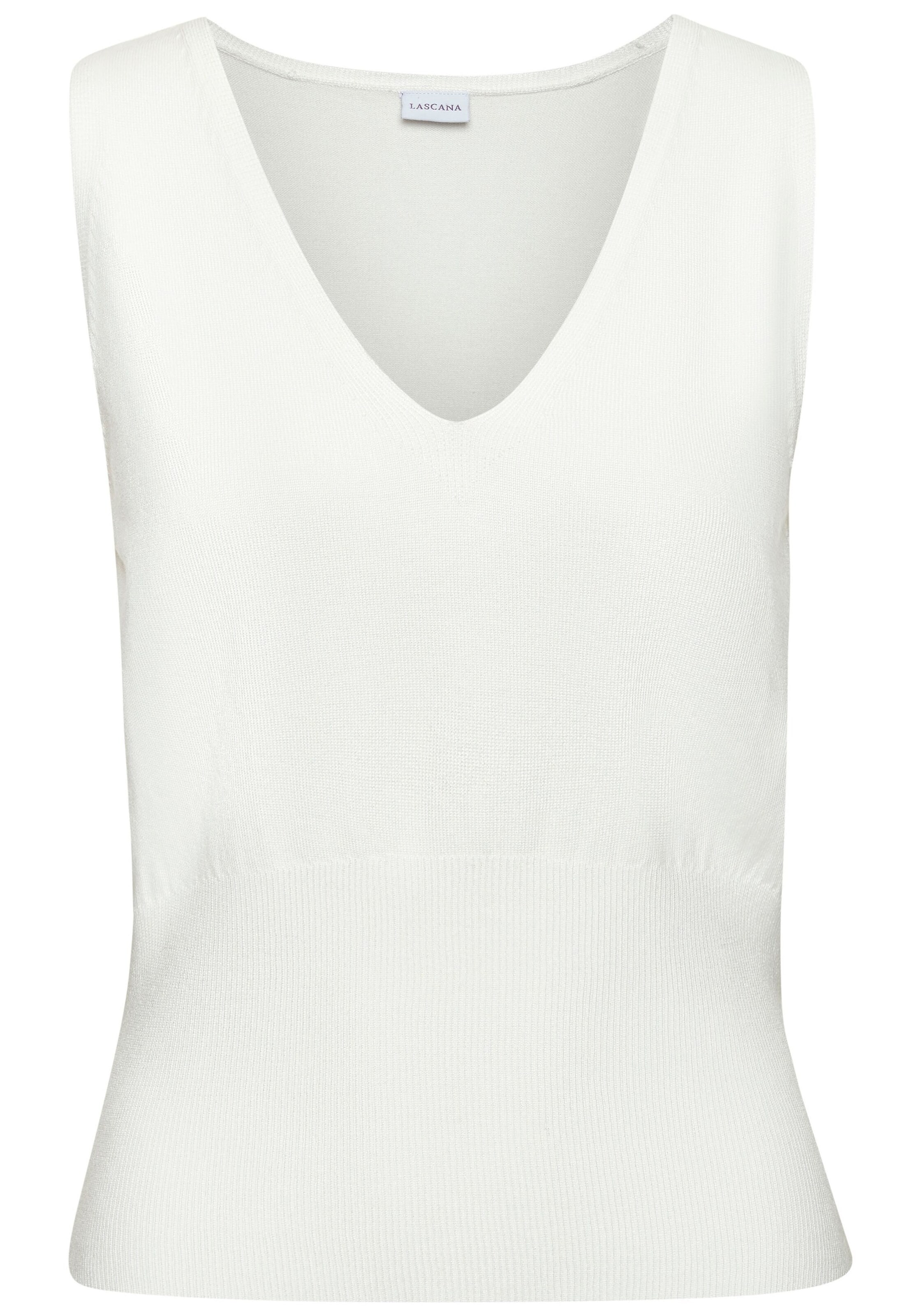 LASCANA Τοπ σε λευκό: μπροστά