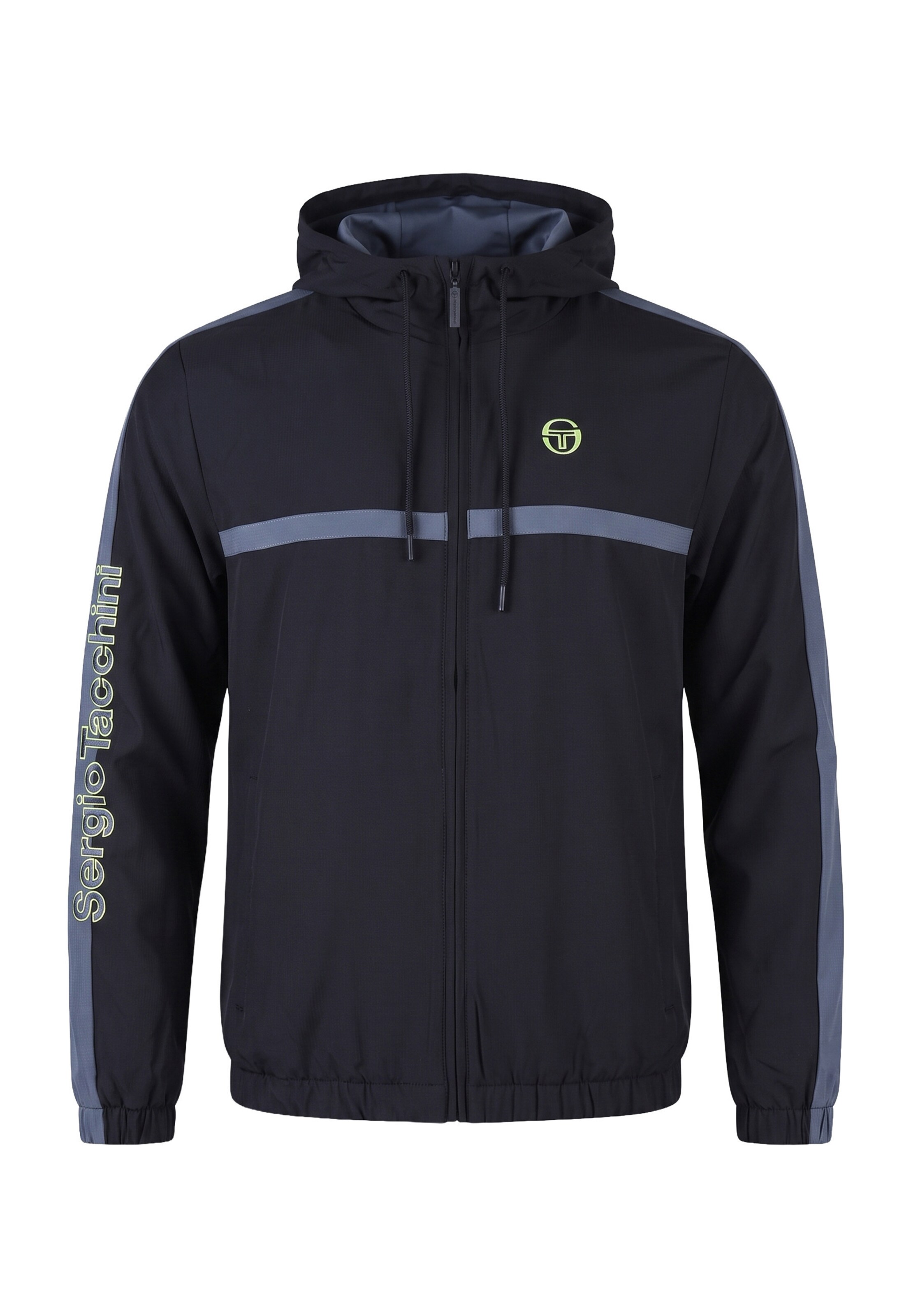 Sergio Tacchini Jacke 'Crannie' in Schwarz: Vorderseite