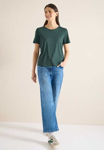 CECIL T-Shirt 'Basic' in Grün