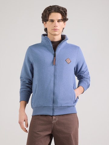 naketano Tréning dzseki - kék: elől