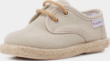 Baskets Pisamonas en beige : devant