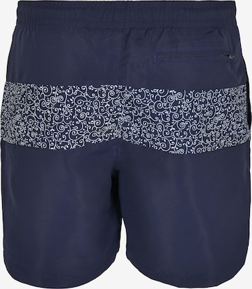 Urban Classics Zwemshorts in Blauw