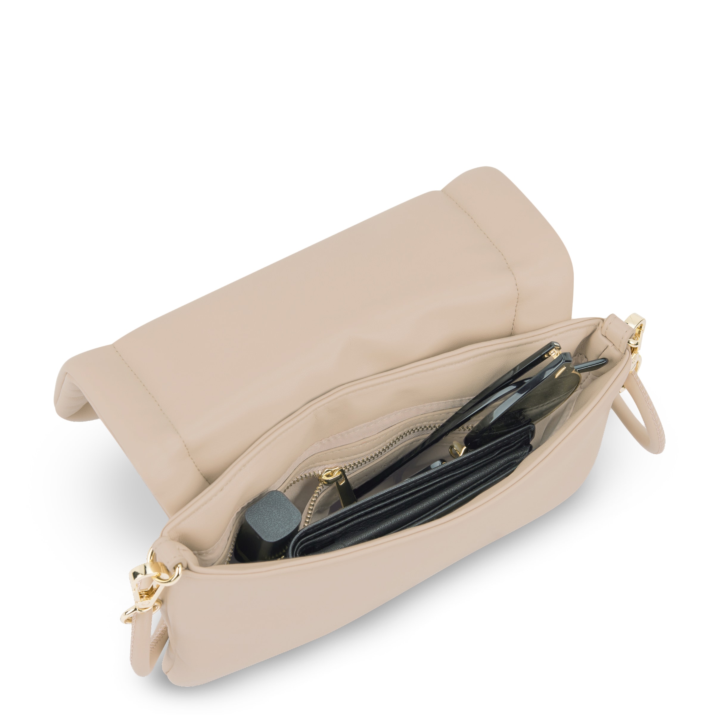 Expatrié Crossbody bag 'Zoe Small' in Beige